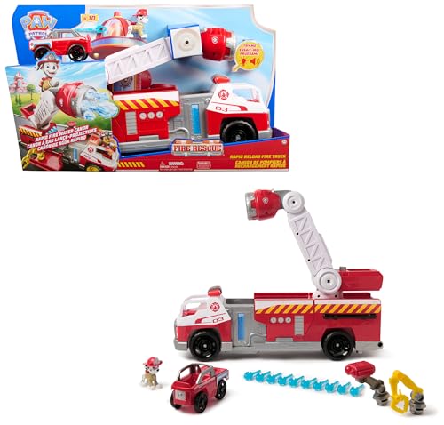 PATRULLA CANINA   PACK CAMIÓN DE BOMBEROS DE MARSHALL + VEHÍCULO MINI + FIGURA   Patrulla Canina Juguetes   Regalo Niño 3 años +   6072600   Juguetes Niños 3 años +   Coches para Niños
