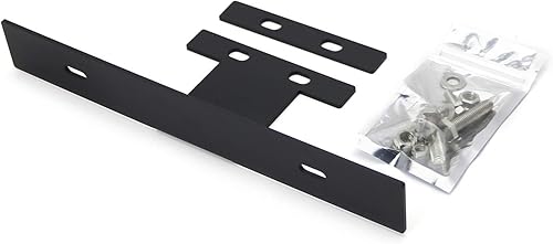 Miniatura 3 de iJDMTOY Kit de soporte de montaje para placa de matrícula delantera