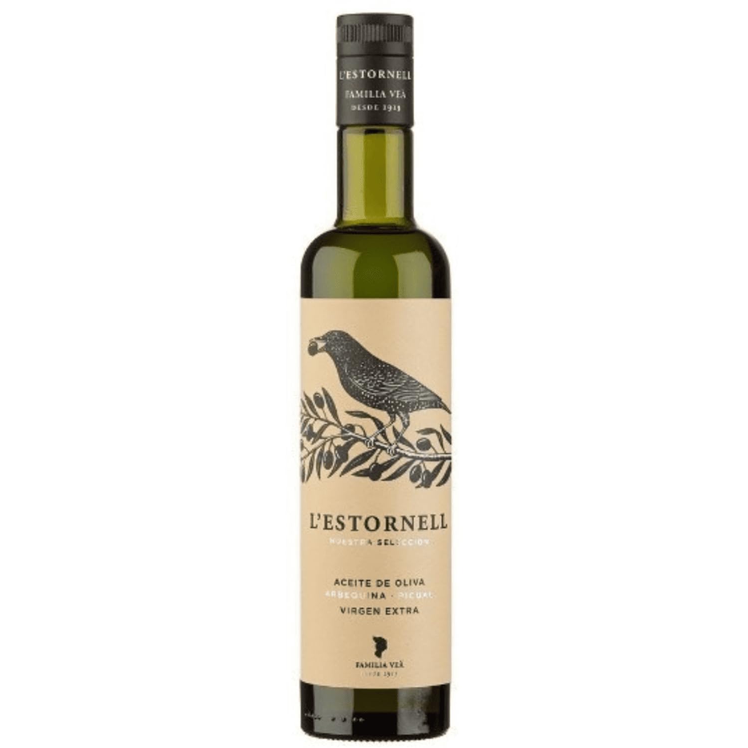 ACEITE L´ESTORNELL ARBEQUINA PICUAL VIRGEN EXTRA 750 ML(3 BOTELLAS)