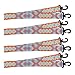 Yuecoom 4 pcs Ski Boot Carriers Straps, Roller Skate Leash with Carabiner Clip Nylon Ski Boots Carrier Strap for Skiing Snowboarding Ice Skates 73cm