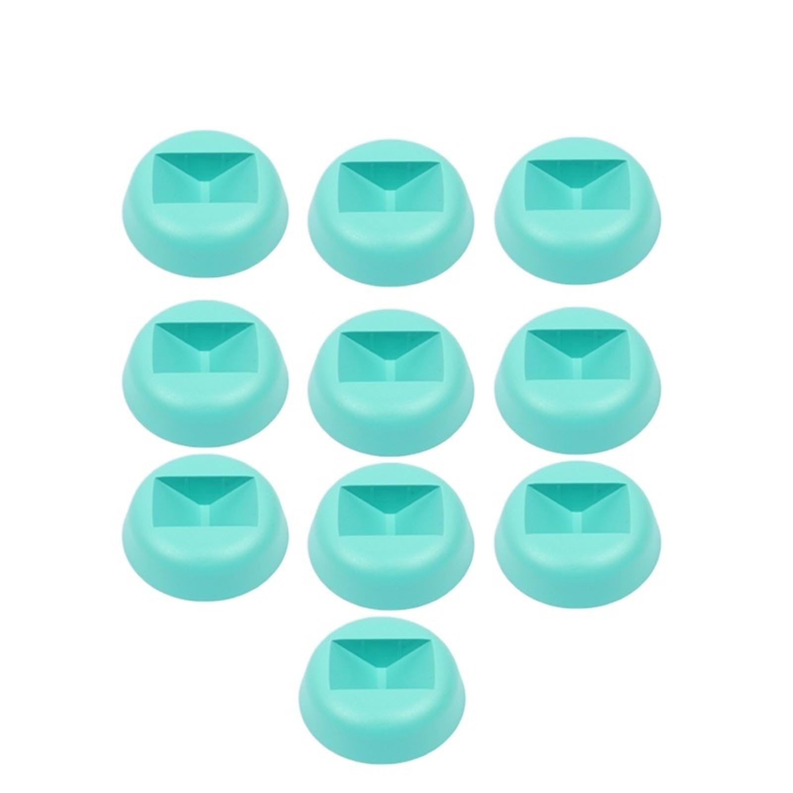14pcs 3D Floating PE Film Jewelry Ring Earring Gift Packaging Box Bracelet Display Stand Holder Case Storage For Earring Necklace Bracelet(Blue,5.5cm)