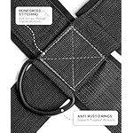 DMoose Fitness Neck Harness for Weight Lifting - Soft Padded Head & Chin Strap with 30" Heavy Duty Steel Chain - Neck Exerciser, Trainer & Strengthener to Support Injury Recovery and Intense Workouts - Image 4