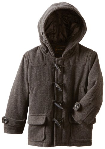 Image of Rothschild Little Boys' Toggle Coat with Attached Hood