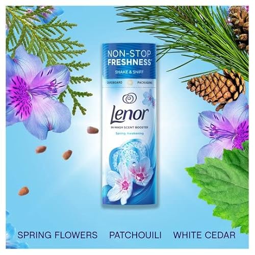 Lenor in Wash Scent Booster Beads, Mixed Scented Bundle: Pink Blossom Fragrance, 176 gr + Spring Awakening Scent, 176 gr + Gold Orchid Scent, 176 gr - Image 7