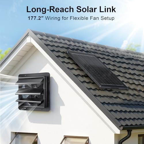 Solar Powered Roof Vent Fan