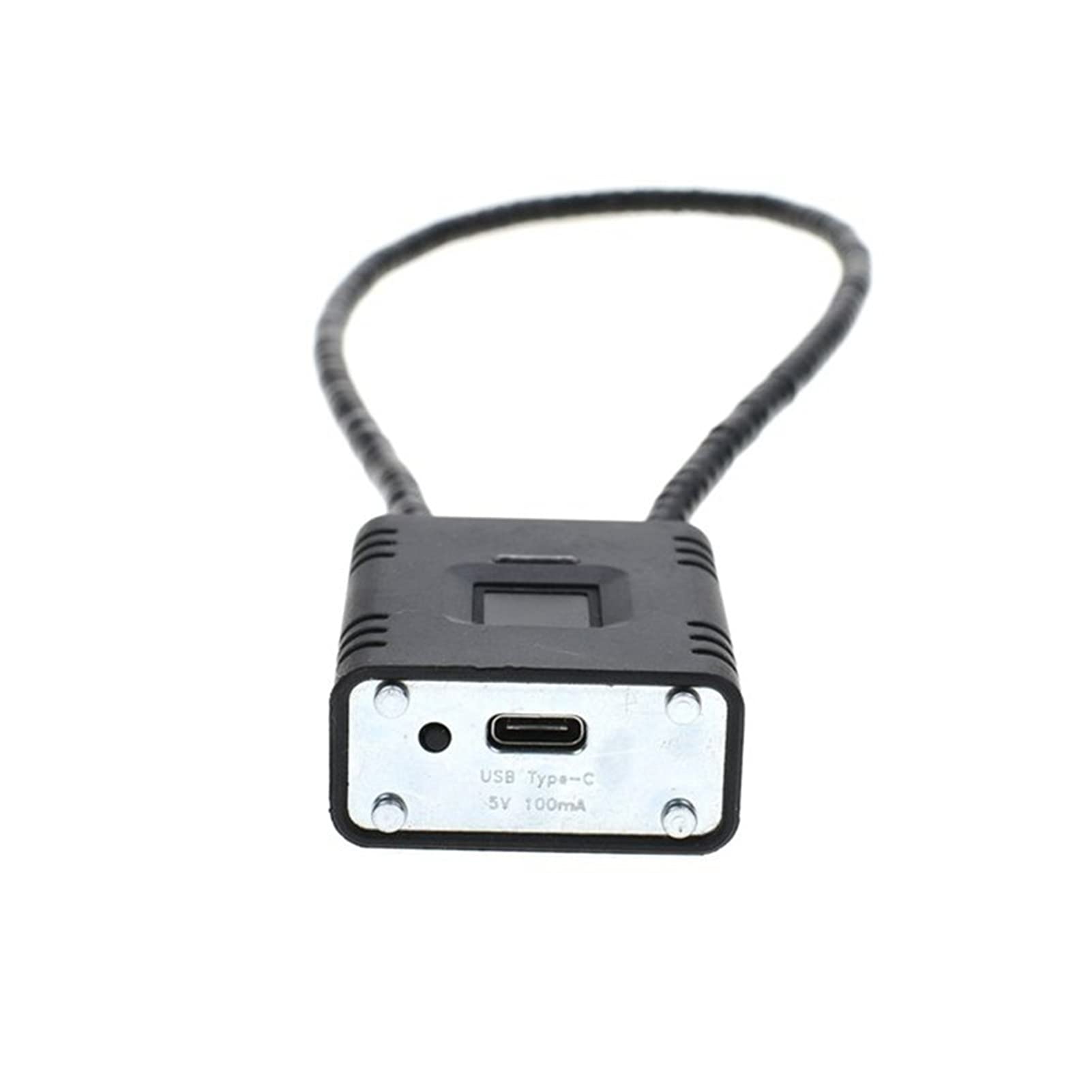 Candado Portátil De Huellas Dactilares, Ideal para Mochila, Equipaje Y Maleta Candado De Seguridad con Cable De Acero,Negro