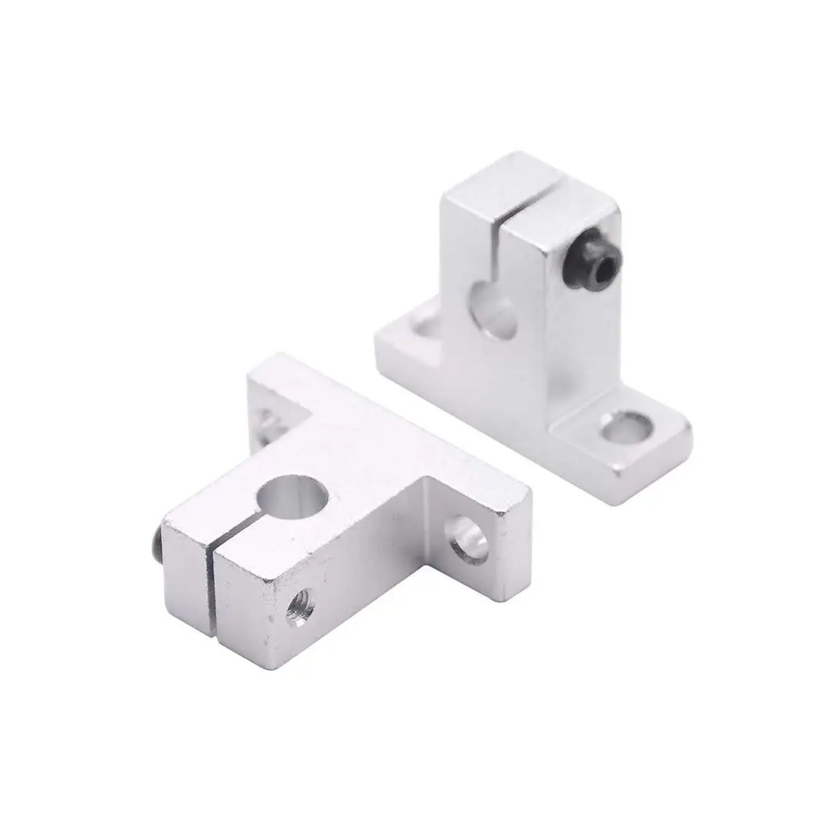 1/4 Stück SK8 Linearlager SK10 SK12 SK16 SK20 SK25 SK30 8 mm Schienenwelle Bewegungsachse Stützhalterung CNC 3D-Drucker(4PCS,SK25 (25mm))