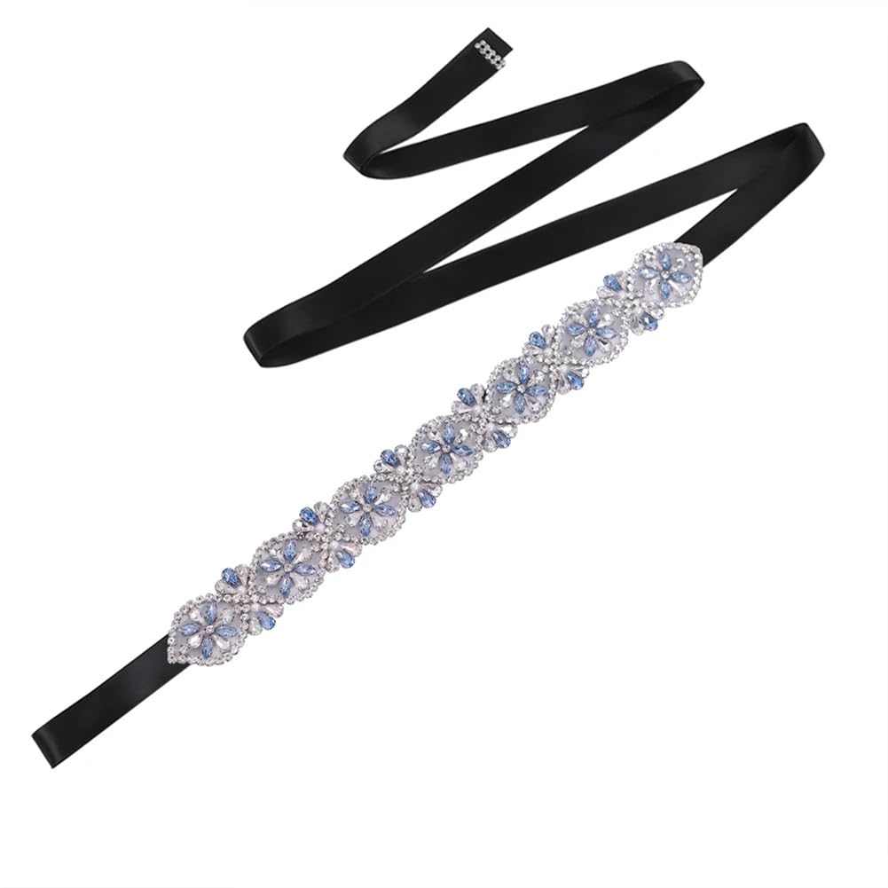 Cinturón de diamantes de imitación para boda, vestido de banquete, accesorios de regalo de vacaciones, cinta de disfraz