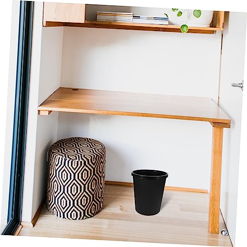 Tapa para basura de plástico con diseño madera SOLUSTRE miniatura 5