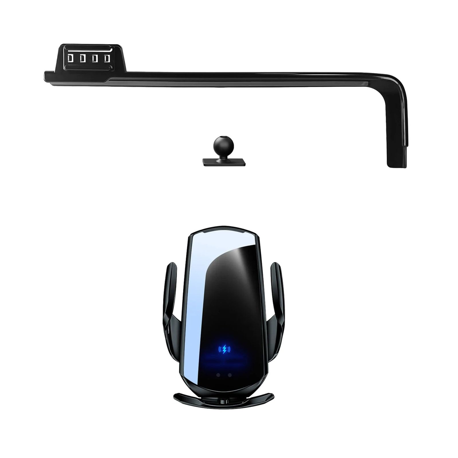 Car Phone Holder for Mercedes-Benz GLE W167 2020-2024, LHD Car Phone Holder