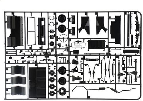 Miniatura 5 de Italeri 3665 1:24 Land Rover 109 LWB - Kit de construcción, construcción de modelos de pie, manualidades, hobby, pegado, kit de plástico, detallado