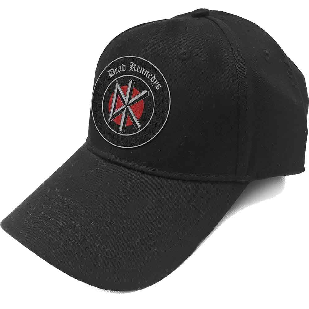 Dead Kennedys Men's Black Baseball Cap Patch Band Logo Official Strapback One Size