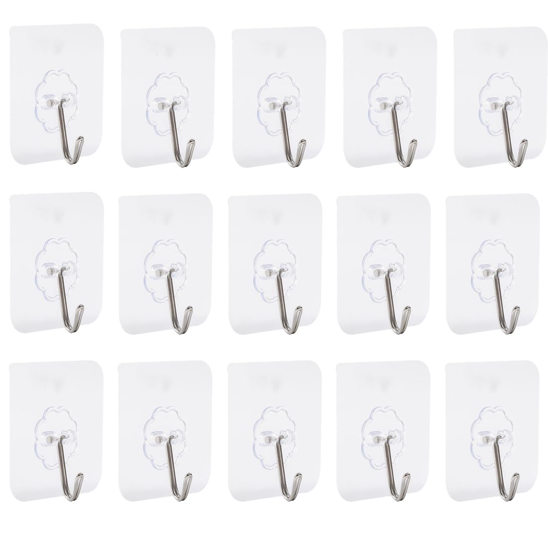 Ganci Adesivi Forti Per Bagno E Cucina | Porta Asciugamani Senza Fori - Nero - Foto 12