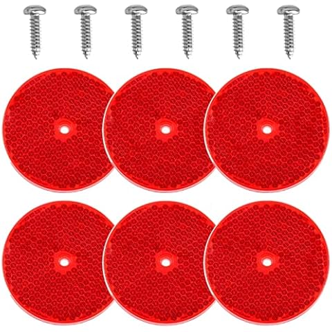 smseace 12pcs Round Safety Reflectors Cover