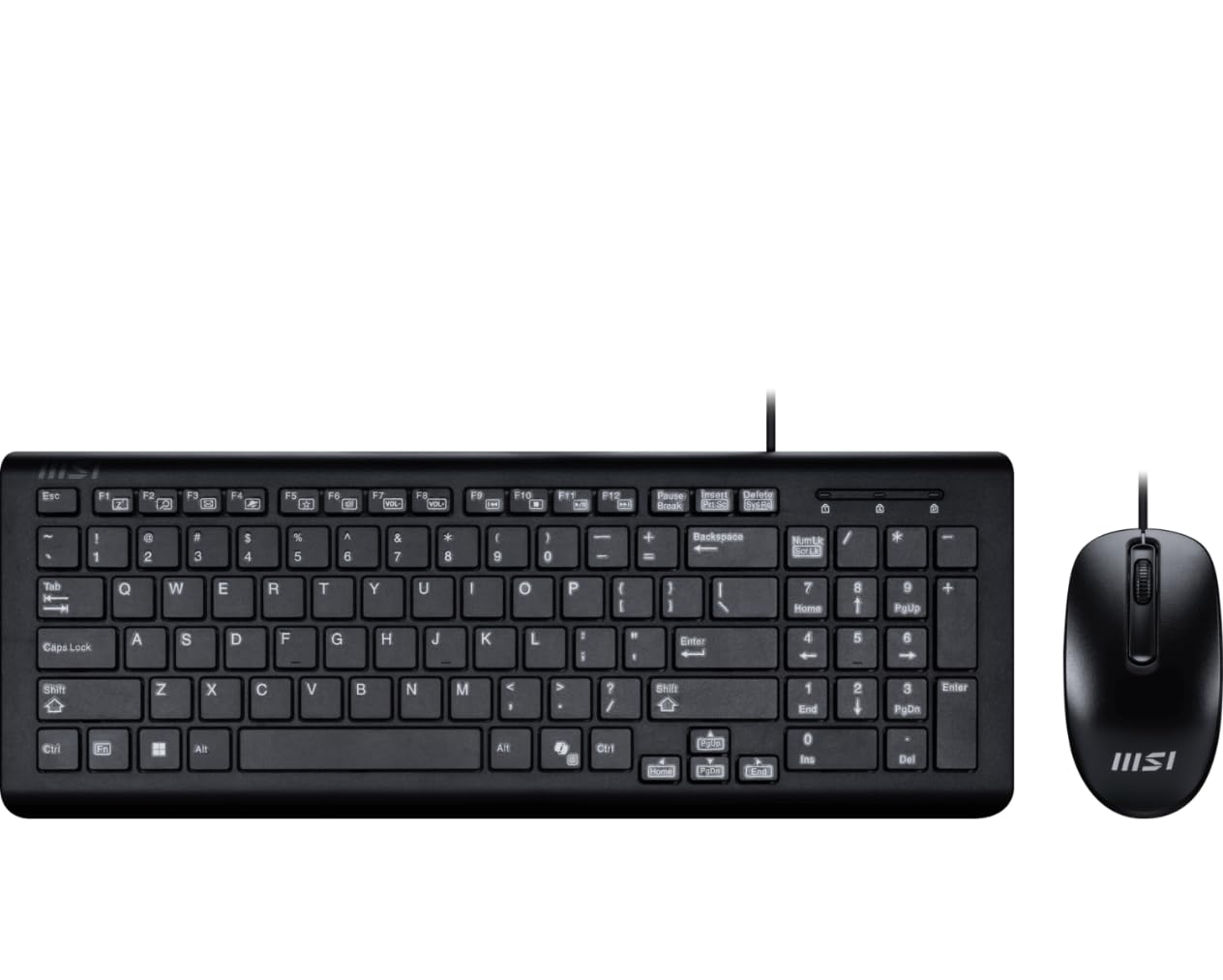 MSI USB COMBO COPILOT PRO_UK keyboard Mouse included Home/Office QWERTY UK Engli