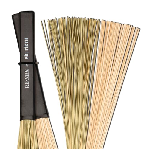 Vic Firth REMIX Brushes - Paquete Combo Baquetas miniatura 1