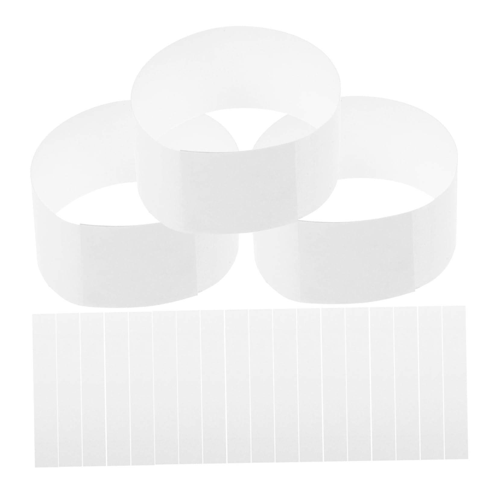 HOMSFOU 3 Set Fasce Per Banconote Carta Cinghie Multi Per Organizzazione Contanti Per Banche E Supermercati 300 Pezzi*3