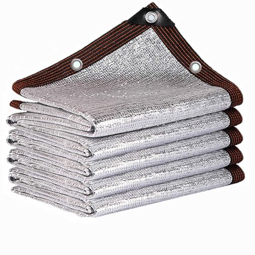 Protezione UV al 99% in alluminio, con bordi rinforzati, ideale per esterni, patio, giardino, balcone, posto auto coperto e cortile