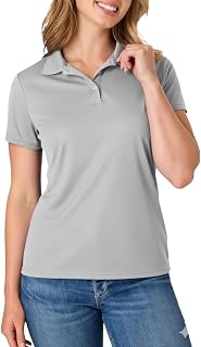 DIAZ Women Half Sleeve Polo Oversize T Shirt Cotton Regular Fit | Ladies Collared Polo Neck Tee Top for Casual Wear, Offic... Price In India
