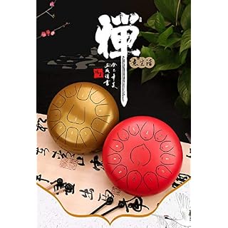 OFAY Tambour De Langue en Acier, Tambour À Main 10 Pouces 11 Notes avec Maillets, Livre De Musique, Autocollant Tonique… - Les Beatles, Paul McCartney, John Lennon, RIngo Starr, George Harrison OFAY Tambour De Langue en Acier, Tambour À Main 10 Pouces 11 Notes avec Maillets, Livre De Musique, Autocollant Tonique… – Image 2