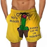 IFOUNDYOU Herren Badehose Kurz Drucken Schnelltrocknend Badehose Herren Hawaii Sommer Freizeithose Badehose für Herren Casual Atmungsaktiv 2022 Schwimmhose mit Kordelzug Badehose für Herren