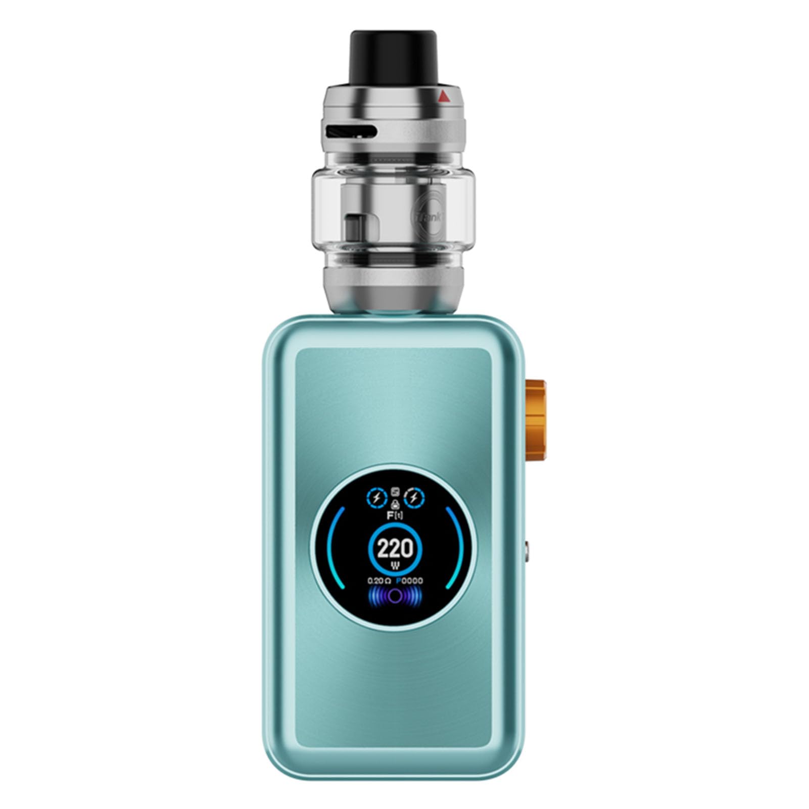 Vaporesso GEN MAX Kit | 220W Vaporesso GEN MAX Mod -Vape DL - 6ml Auto-Open Top iTank T Clearomizer Fit GTI Mesh Coil (Gti 0.2Ω/ 0.4Ω) E Cigarette Vaporizer No Nicotine No Liquid (Blu ghiaccio)