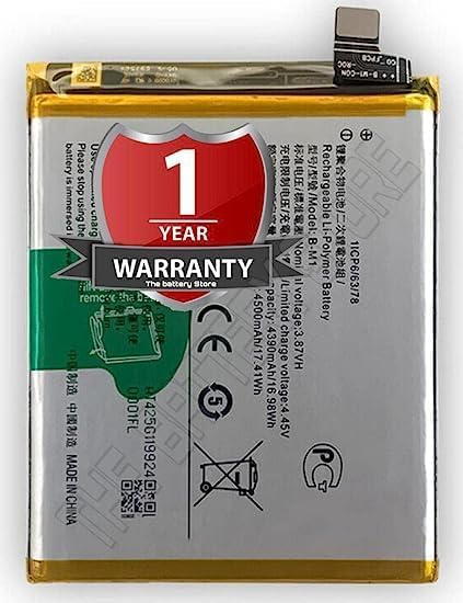 Image of THE BATTERY STORE Original B-M1 Battery for Vivo V17 /1919 / V19 /1933 Battery with 1 Year Warranty **** (PPP2875)