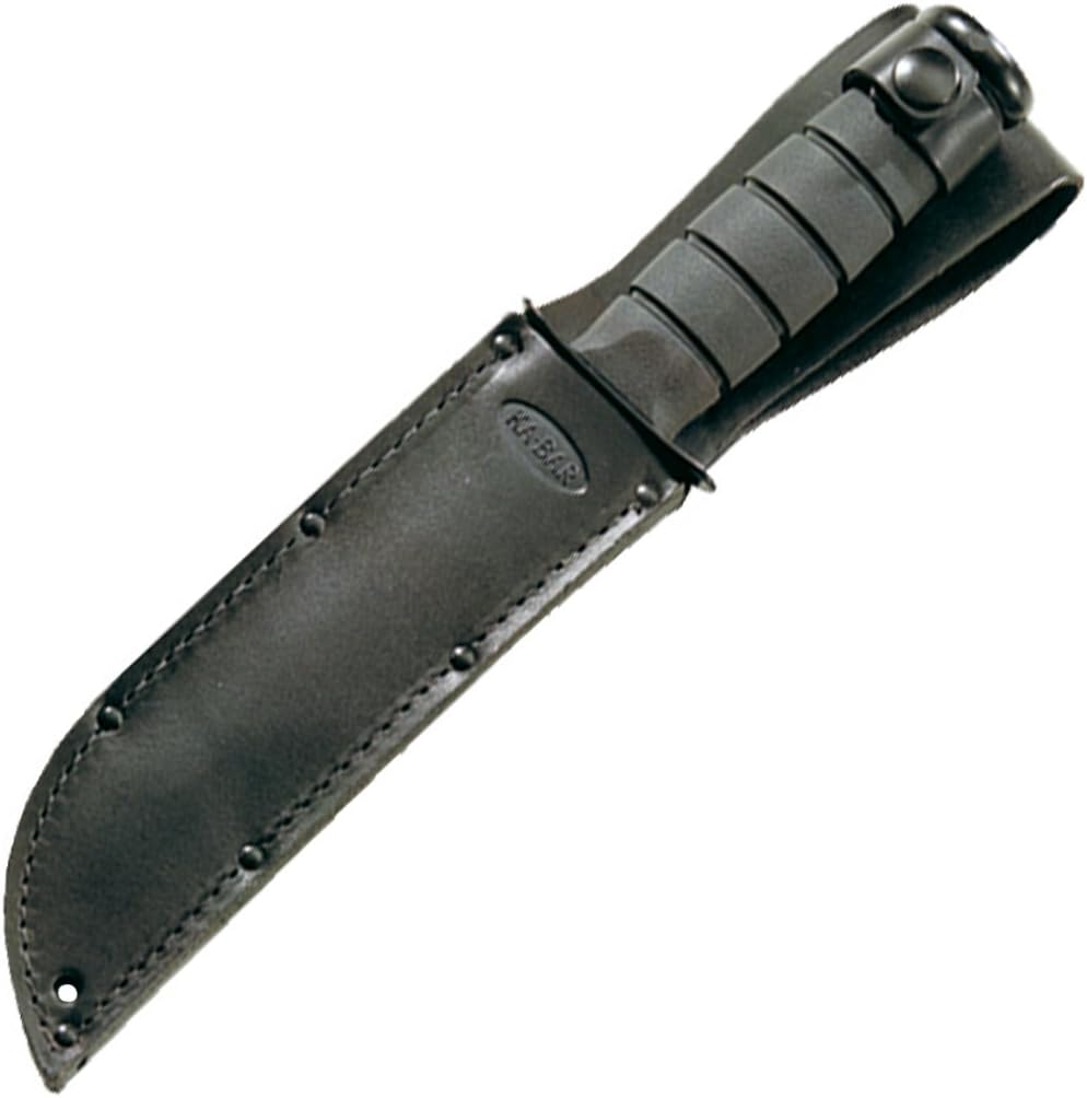 KA-BAR Short Straight Edge Black