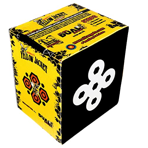 Morrell 273 Targets Yellow Jacket 380 Fps Dual Threat Weatherproof Compound Crossbow Cube Any Tip Foam Archery Target thumb #8