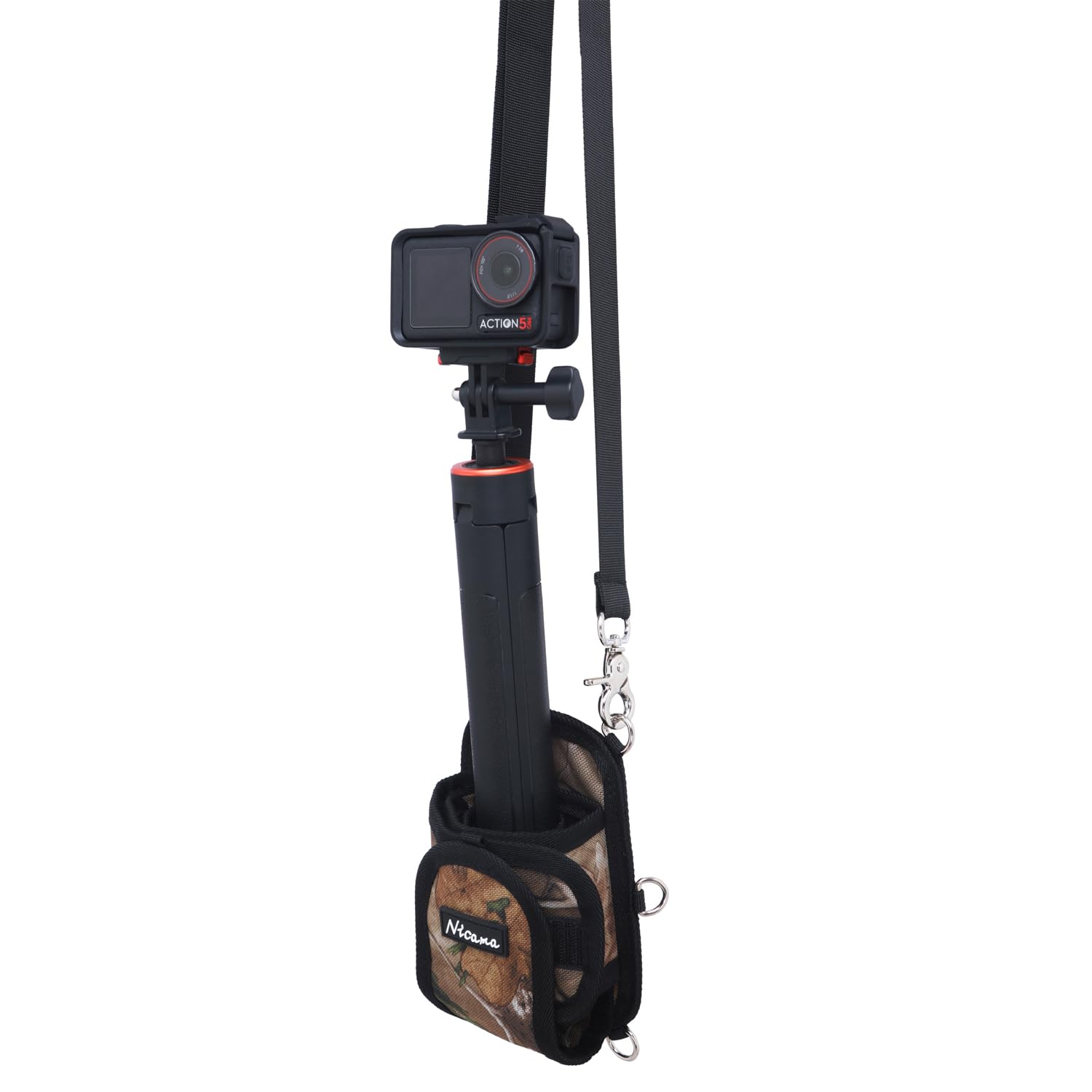 Nicama MTB1 Sac banane pour trépied pour appareil photo DJI Ronin-S, grue Zhiyun, support de poids pour stabilisateur de cardan DJI Ronin-S, grue Zhiyun, cardan Moza Air Hold plus facile et plus long