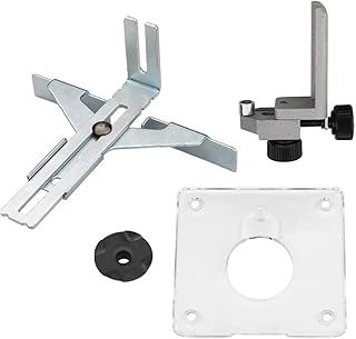 Straight Guide Router Edges Guide Template Trimmer For 3710 3709 Woodworking Carving Machine Set Tool(Guide Wheel Bracket)