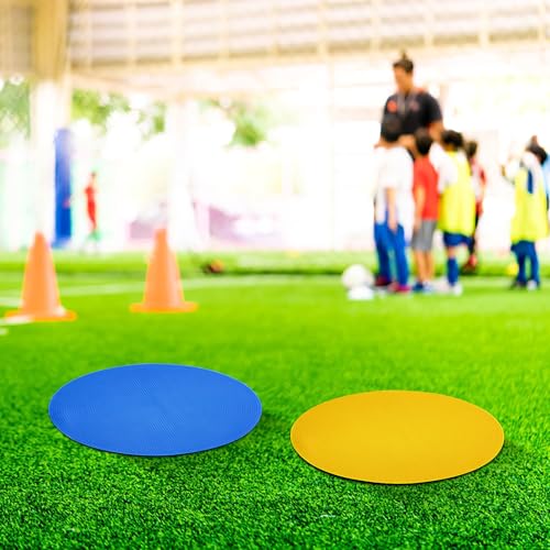Marcadores de puntos circulares COLLBATH en TPE antideslizante con diseño colorido juego de 6 piezas 4
