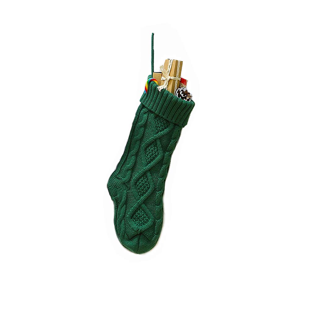 Meiosuns Christmas Stockings Cable Knit Stocking Christmas - stockings and holders | Mubboo