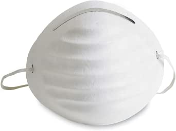 G & F Products Particulate Respirator Dust Mask Two-Strap Cup Style Design, Lightweight with Cushioning Nose Foam