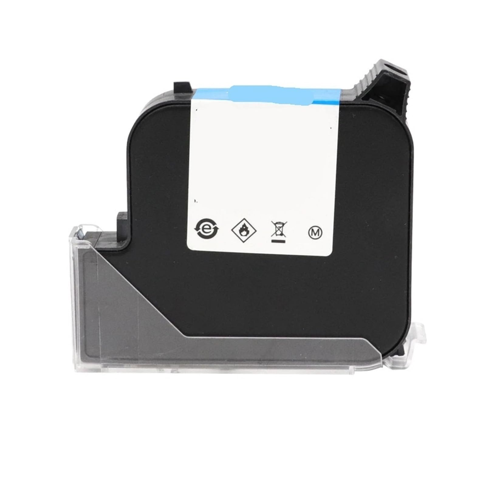 Generico Stampante portatile con cartuccia da 25,4 mm 600 DPI(25.4mm Blue)