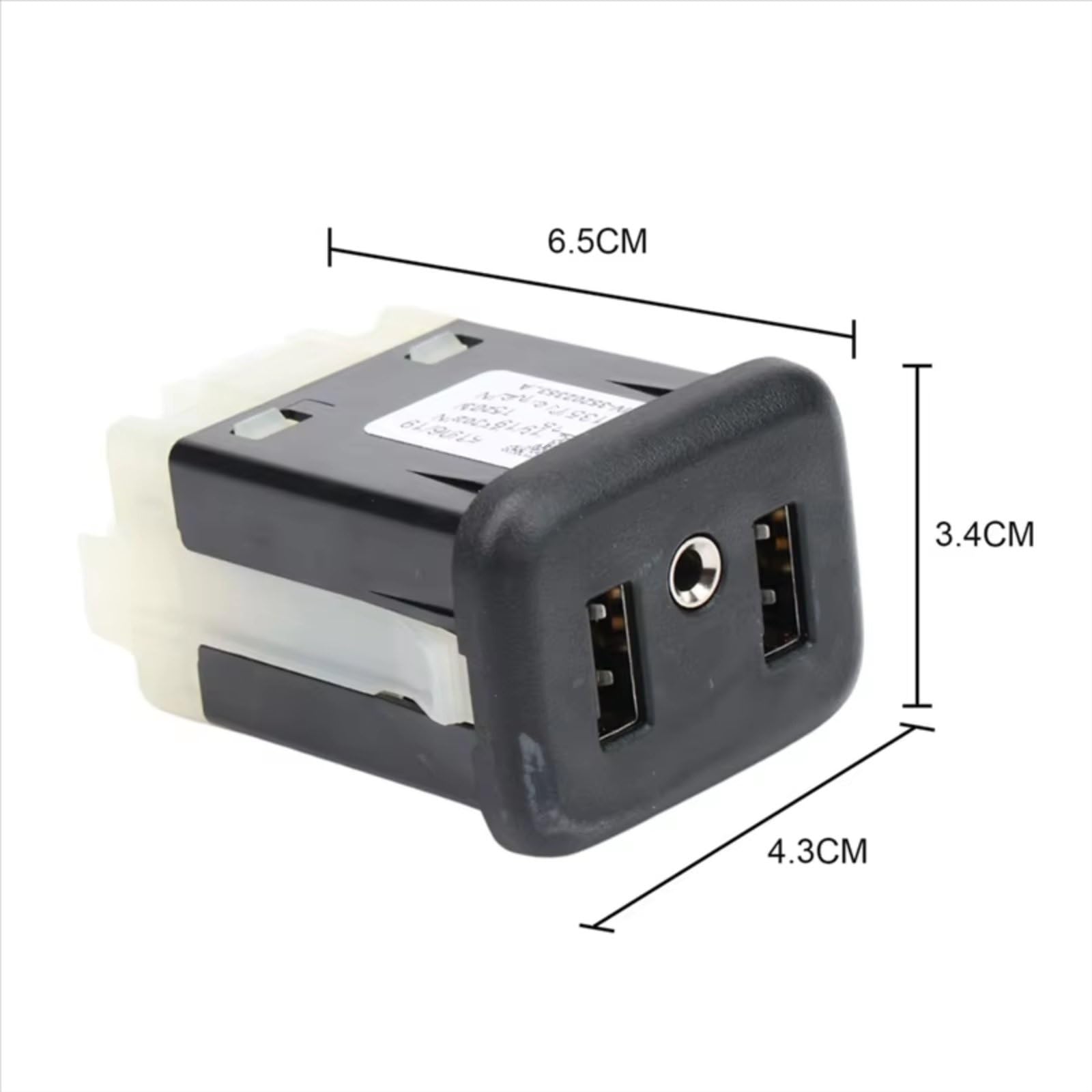 Modulo Adattatore Interfaccia AUX Compatibile Con Buick Per Envision 2017 2018 Per Regal 2016 2017 Porta USB Presa Jack Audio Ausiliaria Connettore USB Aux-in