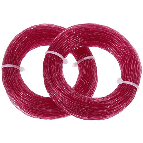 Rovtop 2 Pezzi 24m Filo per PRO-Tap, 23/26 Easytrim e 23/26/30 Combitrim, 1,6 mm, Filo per rifilatore per Il riempimento della Filettatura PRO-Tap