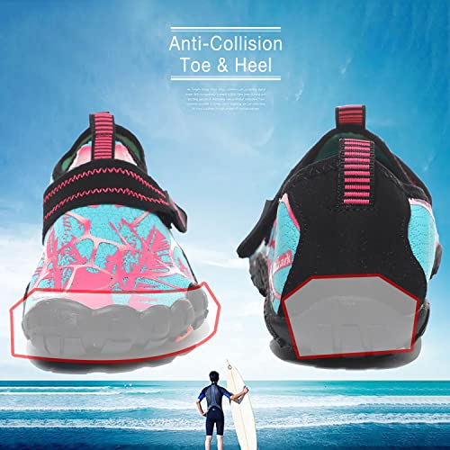 Image of Quickshark Kids Water Shoes Boys Girls Barefoot Aqua Socks Outdoor Indoor Quick Dry Sandals Lightweight Slip On Walking Sneakers for Beach Pool Swim (Little Kid /Big Kid)