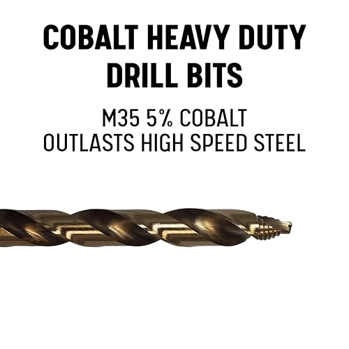 Miniatura 3 de Drill America Broca de punta escalonada cobalto de 1332", serie GSC