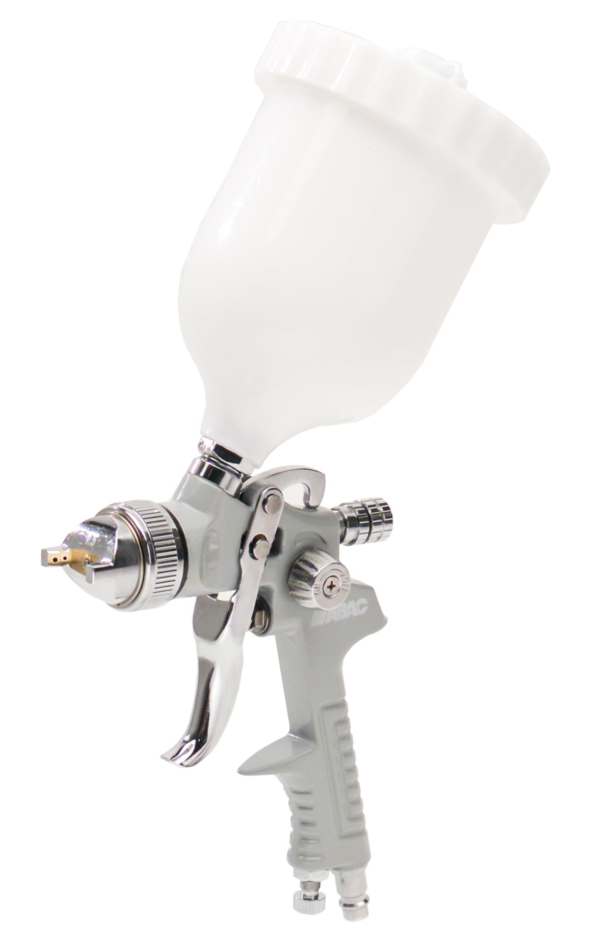 ABAC Pistola Pulverizadora de Pintura G-550F - Recipiente de Pintura 600 ml - Boquilla 1,5 mm
