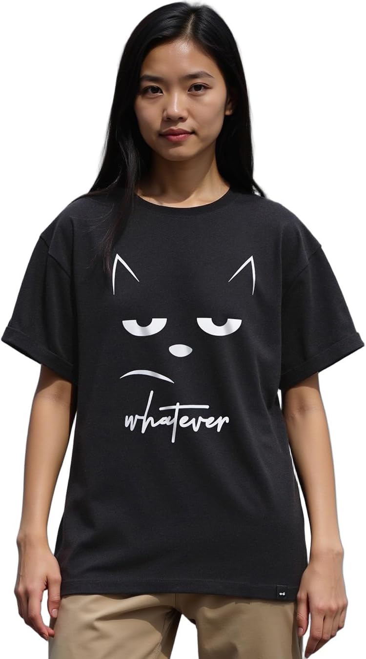 Women's Printed Loose Fit T-Shirt