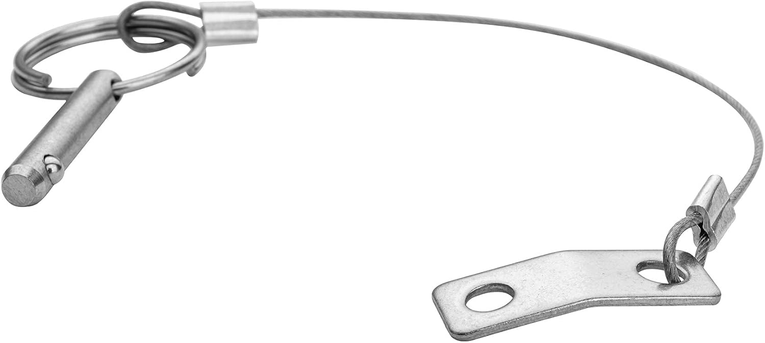 YUSOVE Bimini Top Quick Release Pin 1/4" 316 Stainless Steel with Lanyard Pin,Boat Bimini Top Deck Pins,Marine Bimini Top Hardware Accessories,Pack of 4 : Sports & Outdoors