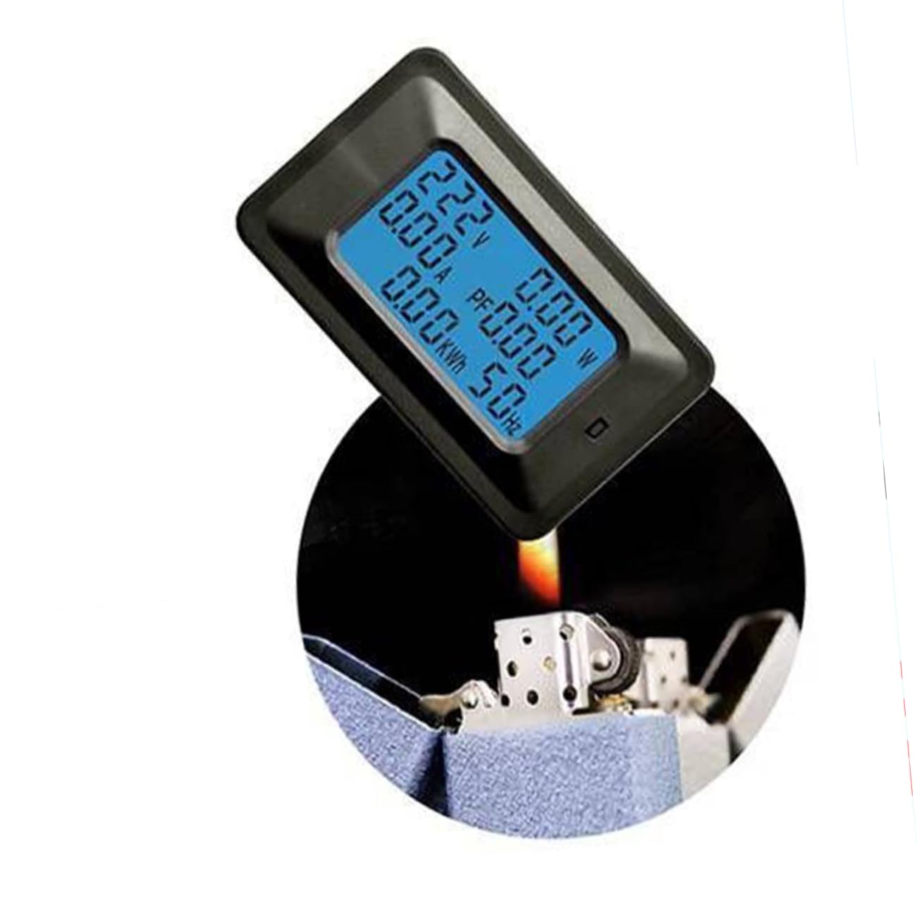 PLAFOPE Contatore di Energia Digitale Multifunzione Irfz44n, Misuratore di Tensione e 20a, Monitoraggio Elettrico per Frigorifero e Serbatoio
