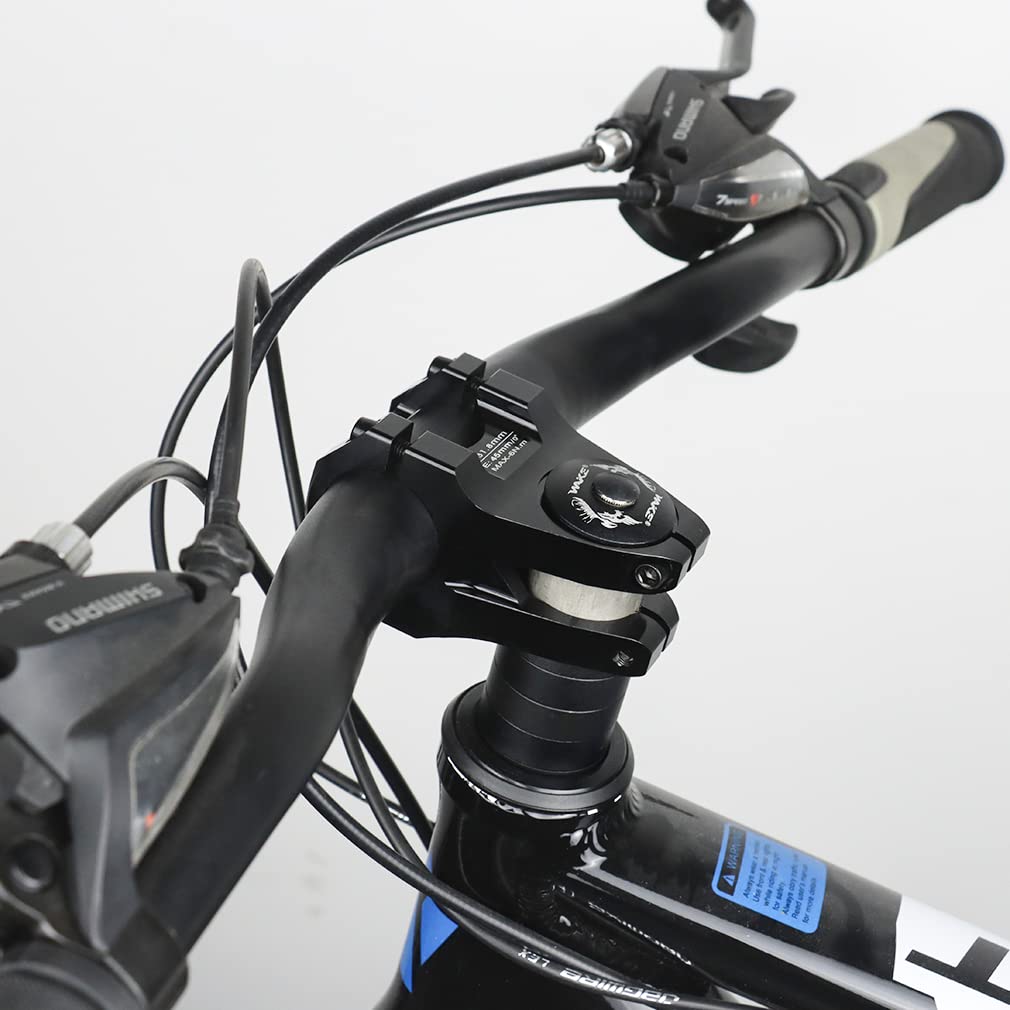 CYSKY Attacco Manubrio 31,8 35mm 45mm MTB Attacco Manubrio riser Manubrio Corto per la Maggior Parte degli attacchi Manubrio Bici da Strada, MTB, BMX, Attacco Manubrio Bicicletta