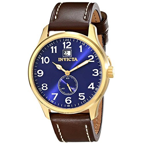 CrN^ Invicta Men's Y jp 15514 I-Force Analog Display Japanese Quartz Brown Watch v [sAi]