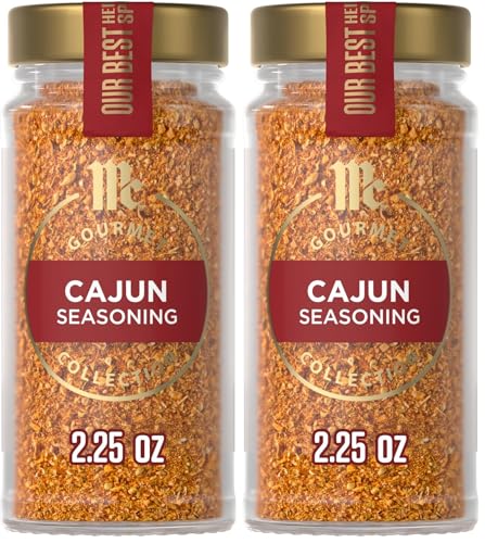 McCormick Gourmet, Cajun Seasoning, 2.25 Oz (Pack of 2)