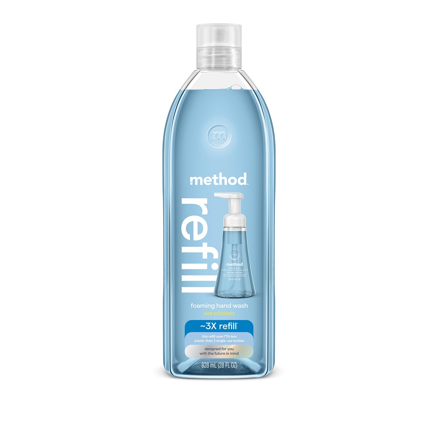Method Foaming Hand Wash Refill - Sea Minerals -1