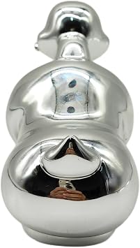 Angry Duck Hood Ornament,3D Car Chromed Metal Hood Ornament Electroplating Silver Color Polished,for Trucks Decors, Bar Pub Club Wall Decor, Cabinet, Bar (Silver)