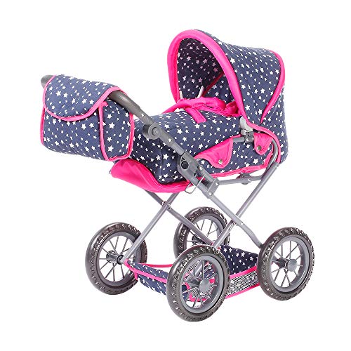 KNORRTOYS.COM 63106 Knorrtoys 63106-Puppenwagen Ruby-Star Blue Puppenwagen
