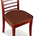 Boshen 6PCS Elastic Spandex Chair Stretch Seat Covers Protector for Dining Room Kitchen Chairs Stretchable (Coffee, 6)